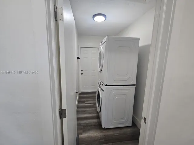 a view of walk in closet