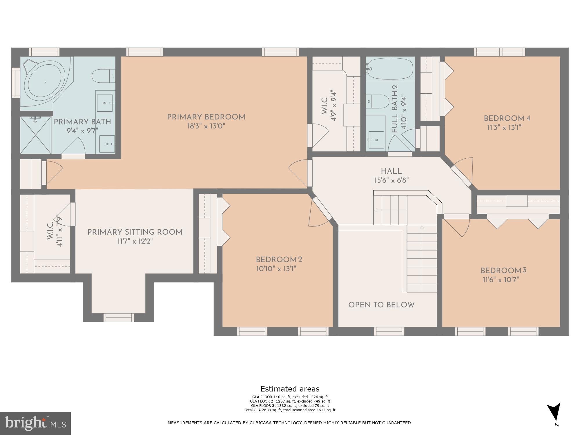 1444 Shesley Road Edgewater, MD 21037 - Photo 61 of 63 Floor Plan: Upper Level