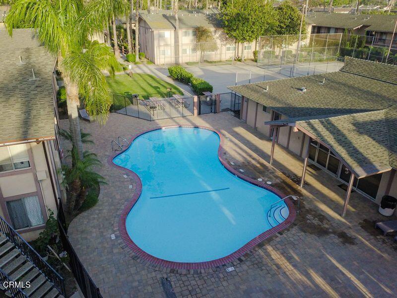 1925 Ginger Street, Unit 104 Oxnard, CA 93036 - Photo 20 of 25 an aerial view of a house with outdoor space