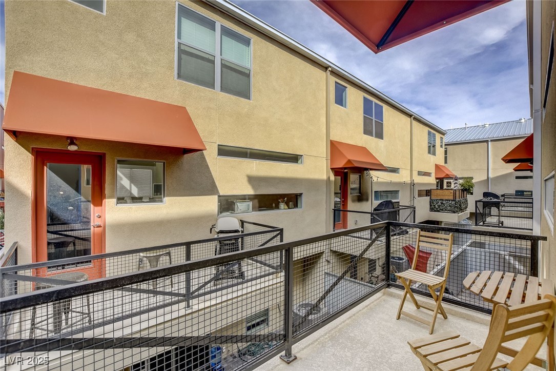 1998 Lewis Avenue Las Vegas, NV 89101 - Photo 19 of 48 A well-sized balcony adds outdoor living potential — ideal for grilling or lounging.