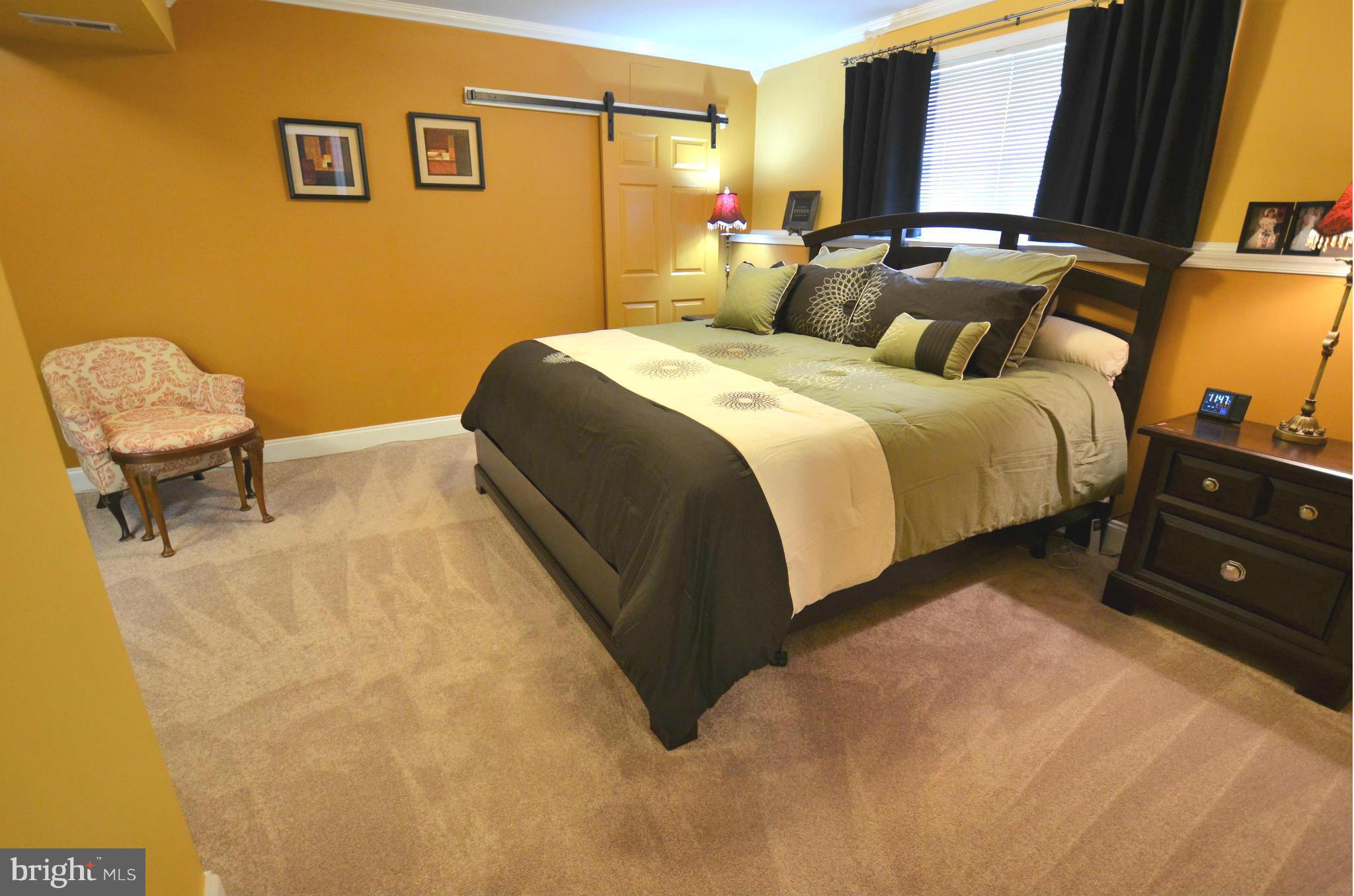 7805 Locust Wood Road Severn, MD 21144 - Photo 19 of 29 2nd Master, brand new carpet, detailed trim work