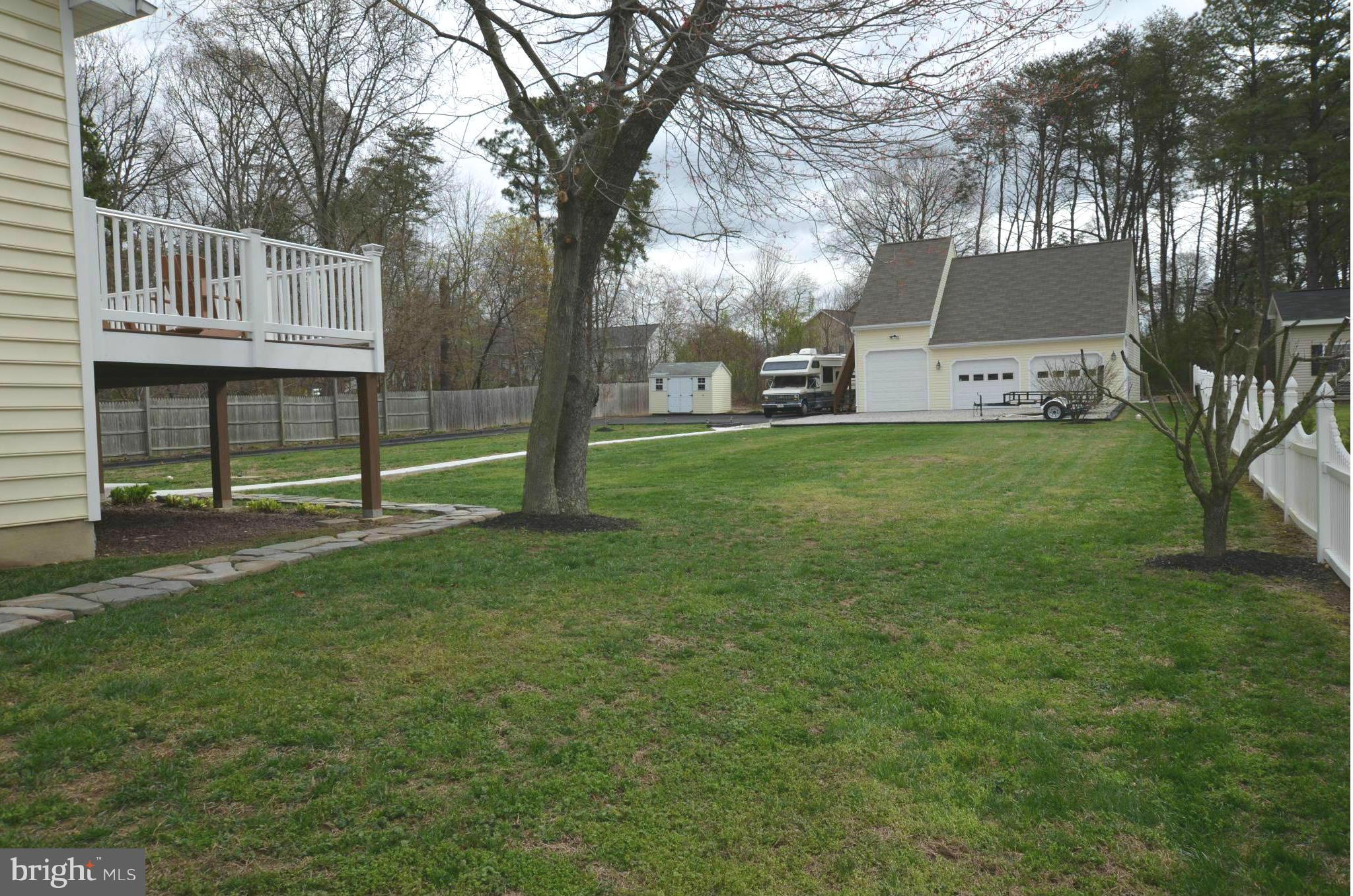 7805 Locust Wood Road Severn, MD 21144 - Photo 26 of 29 Level back yard is fully fenced and ready for FUN!