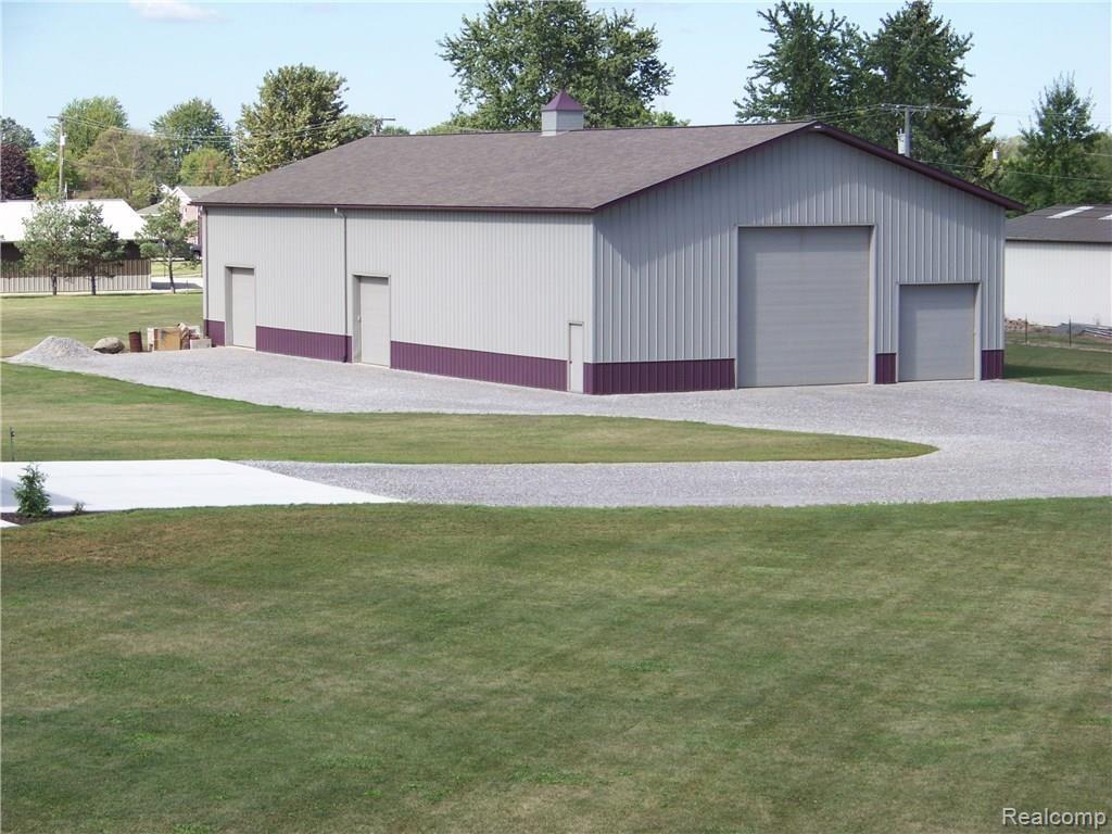9967 Chinavare Road Newport, MI 48166 - Photo 8 of 45 HUGE pole barn. Excellent for storage, your work shop, home business, etc!