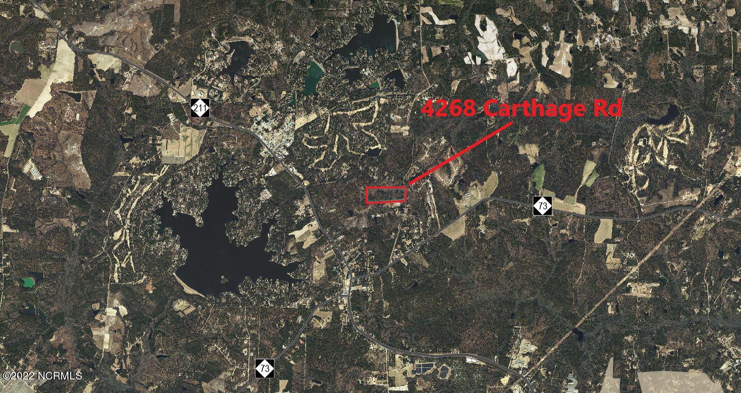 4268 Carthage Road West End, NC 27376 - Photo 4 of 5 4268 Carthage Rd Overhead