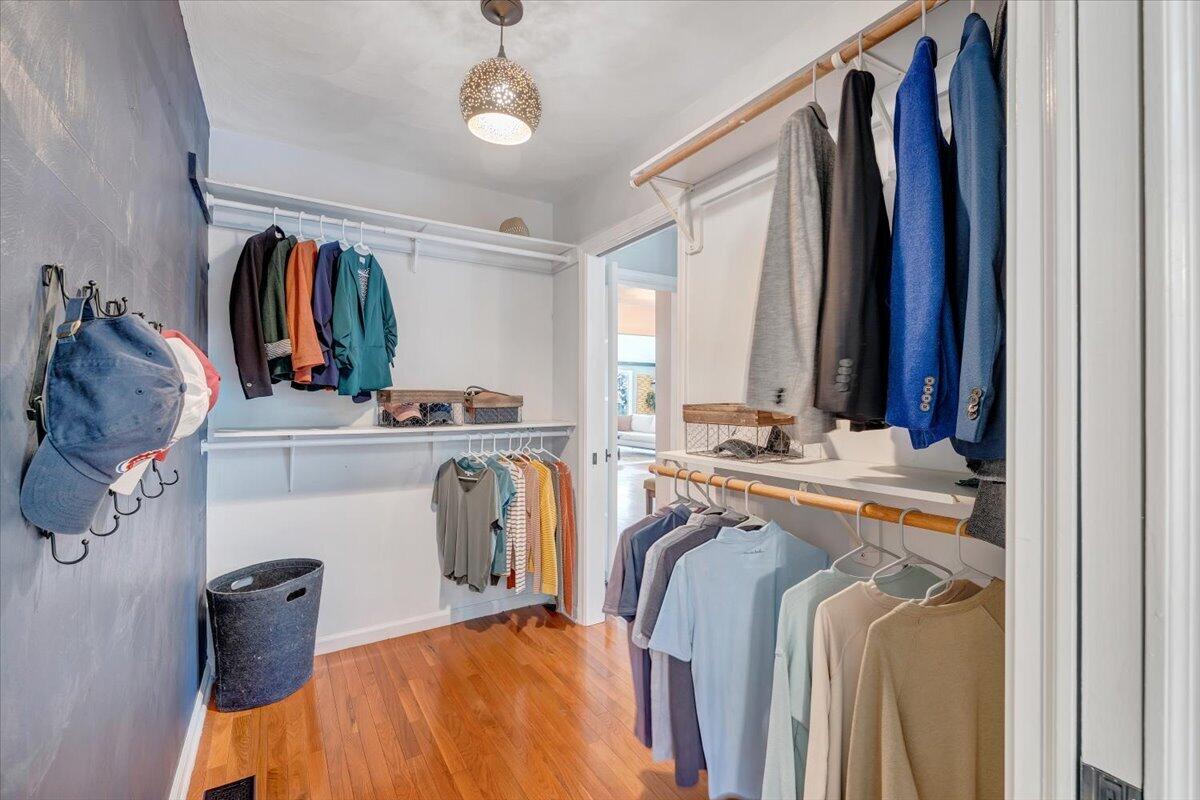 6925 Shaver Road Roanoke, VA 24018 - Photo 42 of 94 a view of walk in closet with clothes and shoes