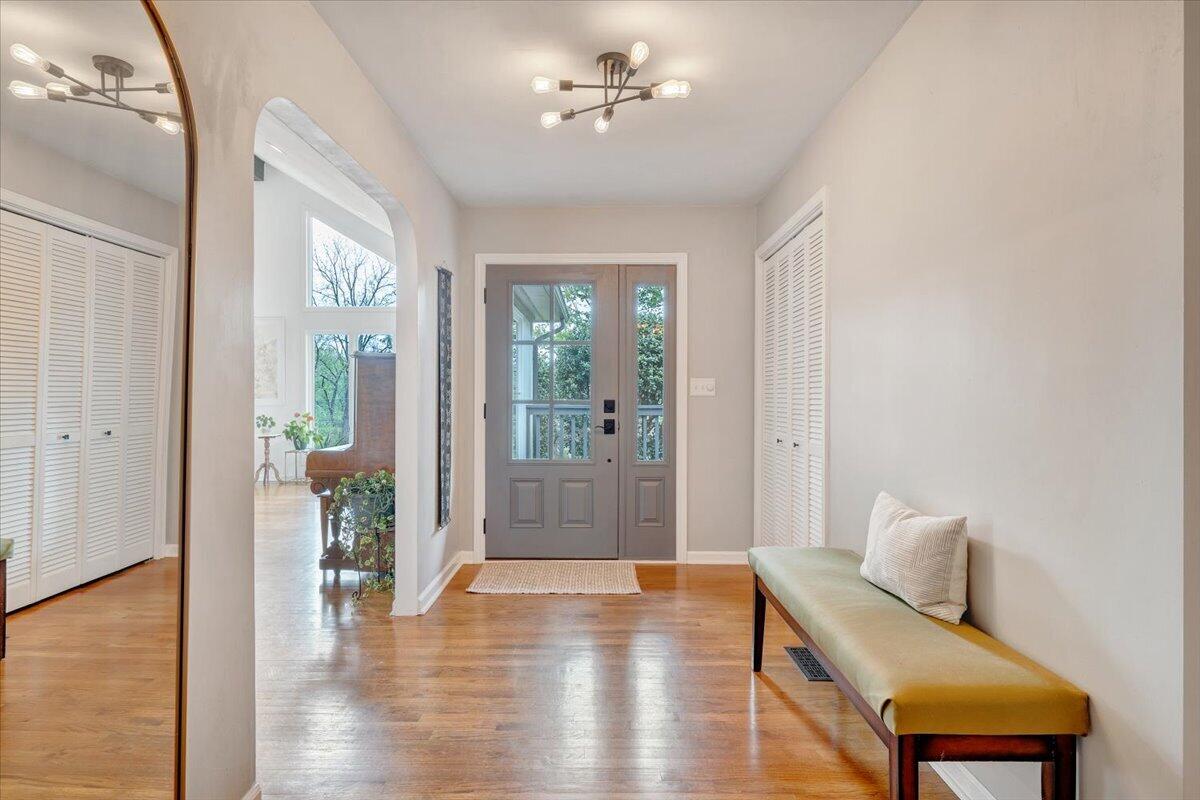 6925 Shaver Road Roanoke, VA 24018 - Photo 8 of 94 a view of a livingroom with furniture and wooden floor