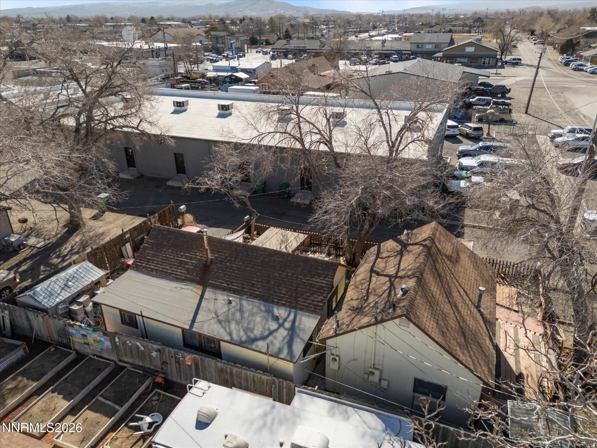 75 South Center Street, Unit A B Fernley, NV 89408 - Photo 39 of 41 an aerial view of a house with a yard