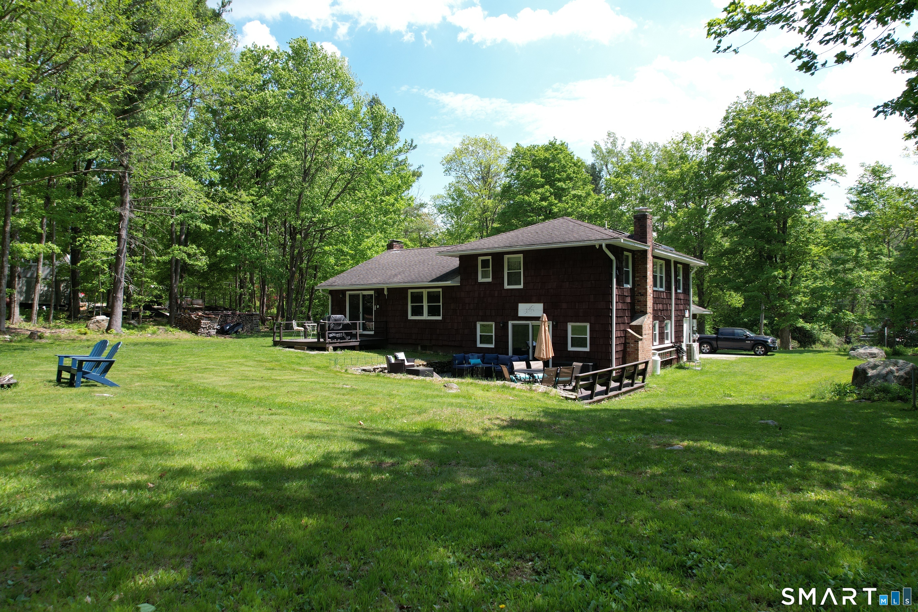 17 Colebrook Road Norfolk, CT 06058 - Photo 4 of 21 a view of a house with backyard