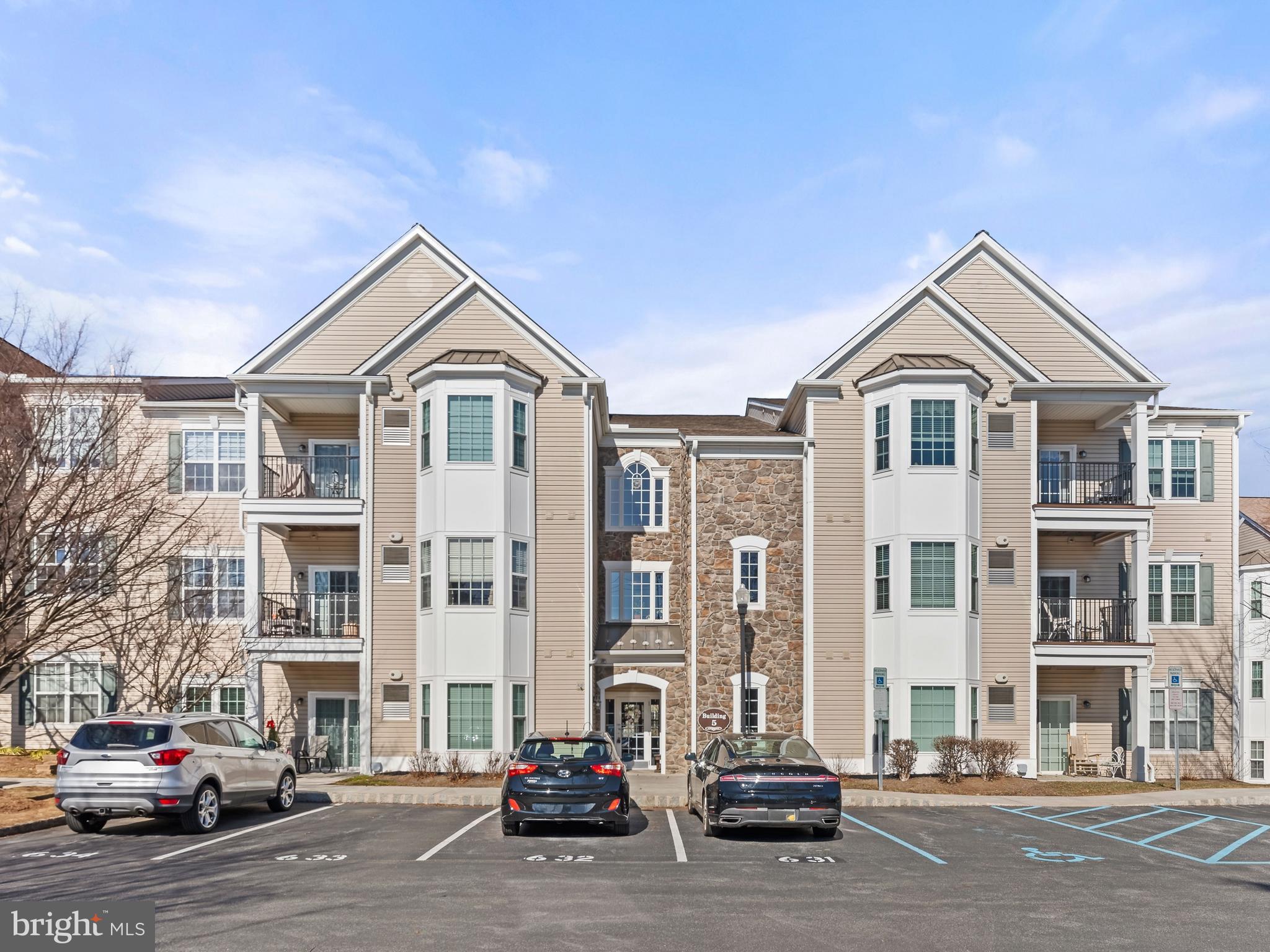 a car parked in front of a building