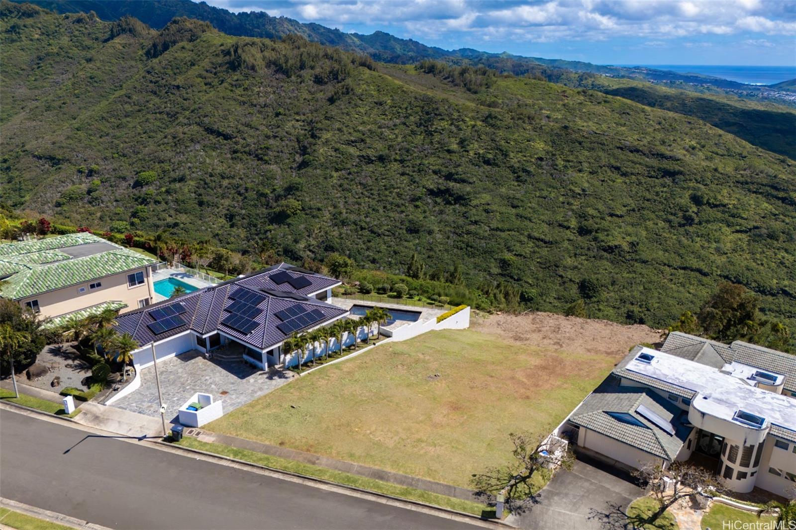 911 Ikena Circle Honolulu, HI 96821 - Photo 2 of 10 an aerial view of a house with a yard