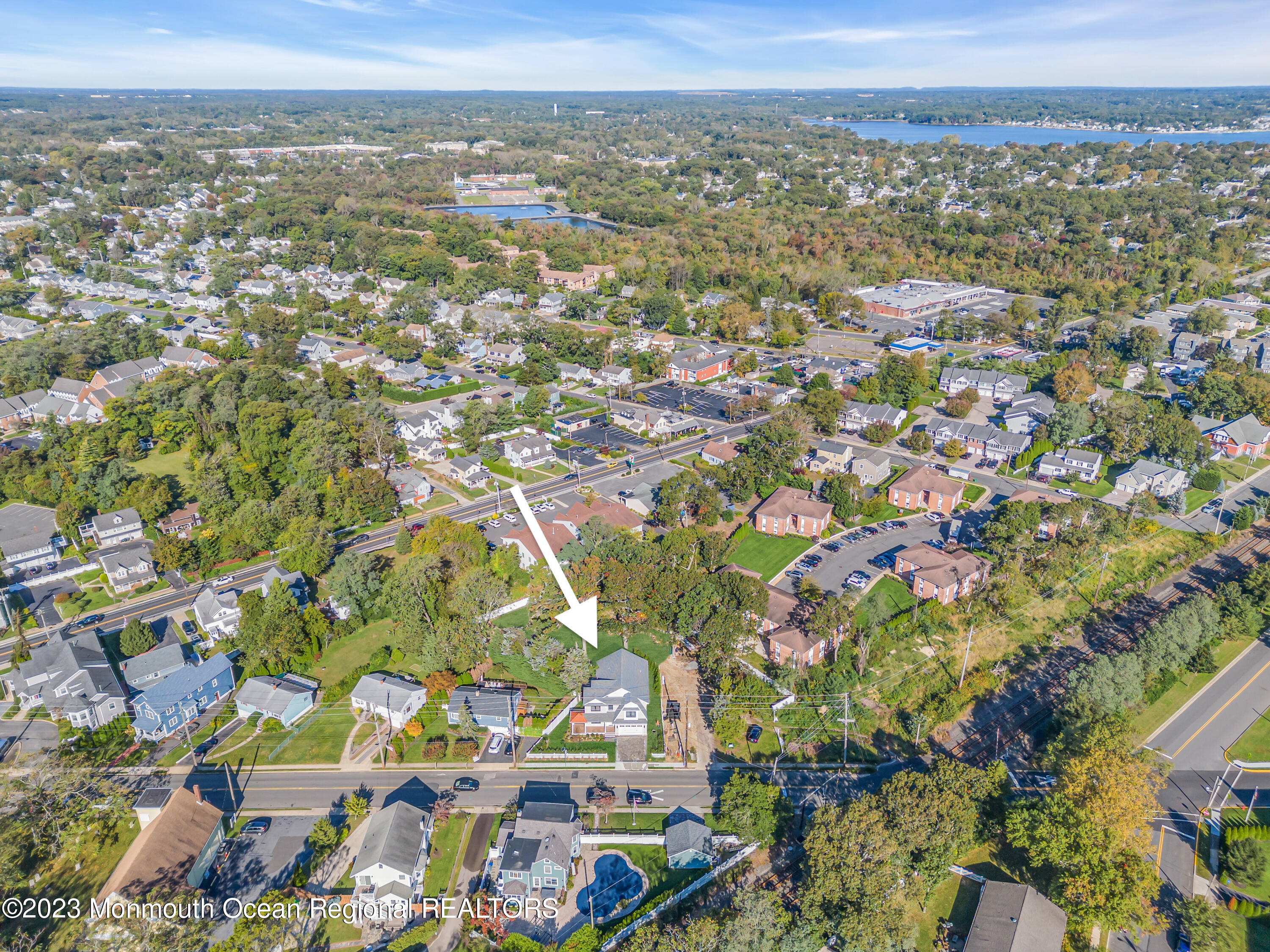 556 Church Street Spring Lake Heights, NJ 07762 - Photo 78 of 85 an aerial view of residential houses with outdoor space