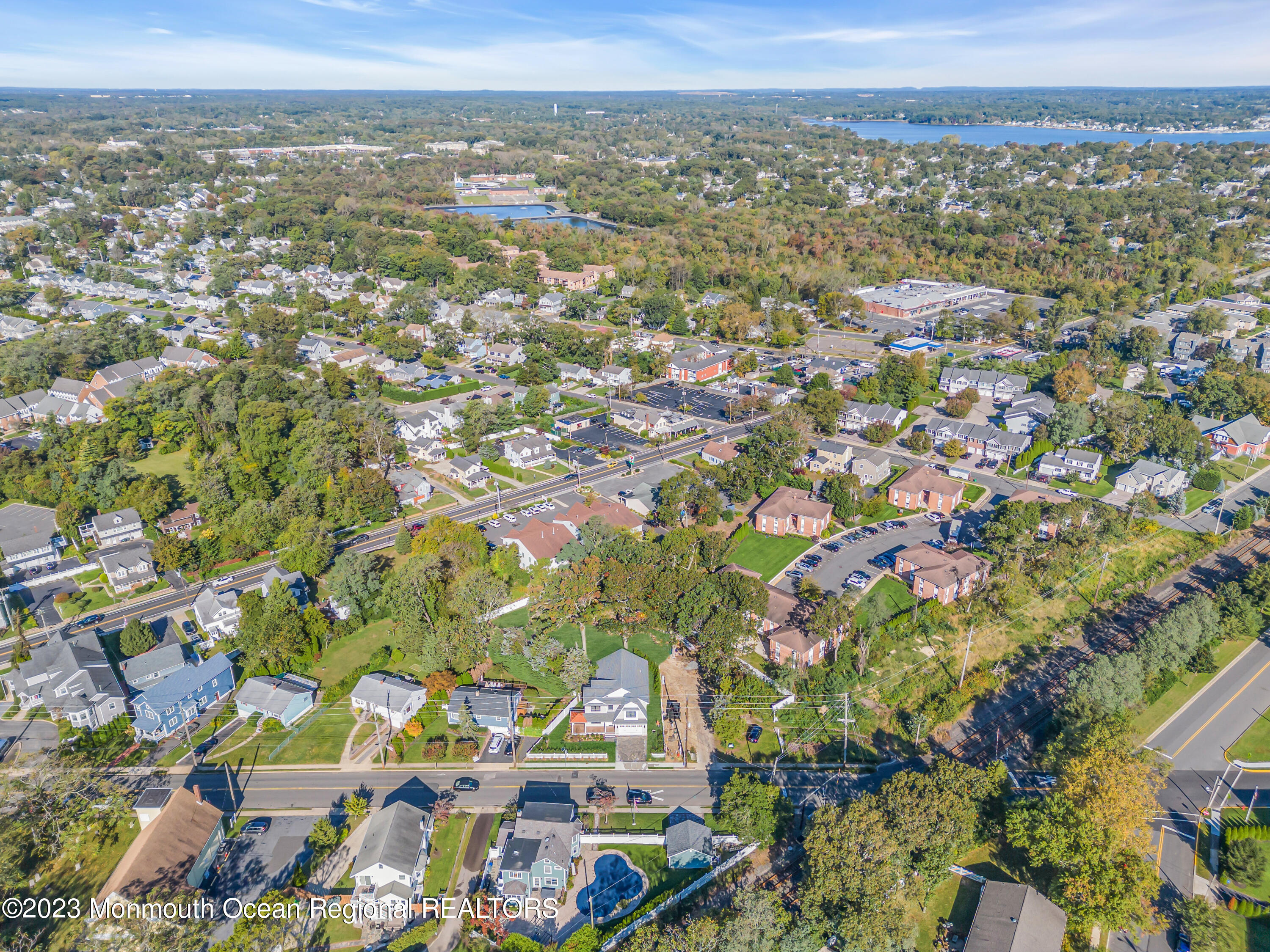 556 Church Street Spring Lake Heights, NJ 07762 - Photo 79 of 85 an aerial view of residential houses with outdoor space