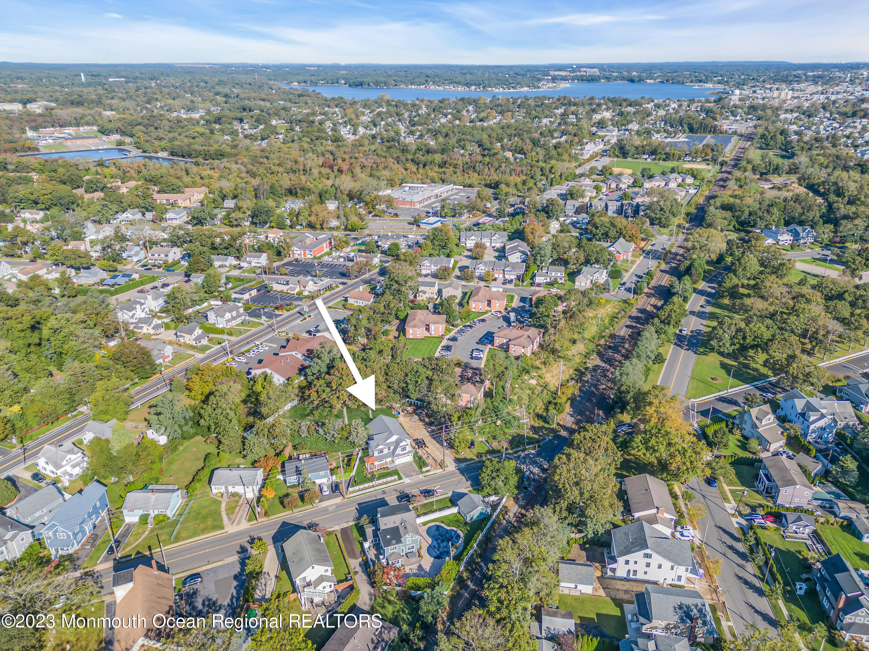 556 Church Street Spring Lake Heights, NJ 07762 - Photo 80 of 85 an aerial view of residential houses with outdoor space