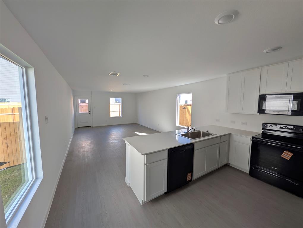 802 Sandhill Crane Lane Princeton, TX 75407 - Photo 18 of 18 a kitchen with granite countertop a sink stove and refrigerator