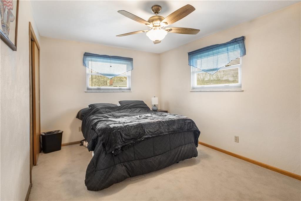 7 Josephine Street Slovan, PA 15078 - Photo 13 of 26 a bedroom with a bed and a painting on the wall