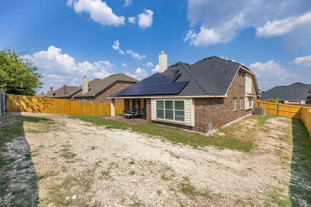 a outdoor space with a large window