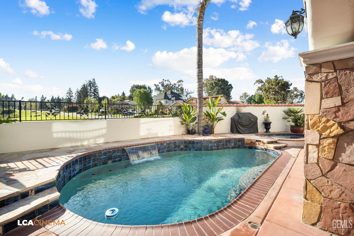 Undisclosed Address Bakersfield, CA 93306 - Photo 44 of 56 a view of a swimming pool from a balcony