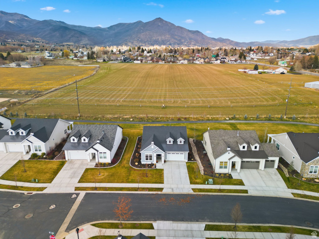 108 West Monte Rosa Lane Midway, UT 84049 - Photo 45 of 48 Modern residential development featuring single-family homes with mountain backdrops