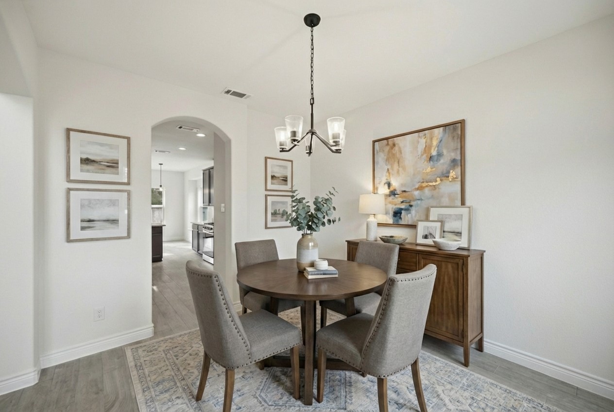 16507 Boston Post Road Cypress, TX 77429 - Photo 3 of 39 Virtually staged to showcase the full potential of the dining room.