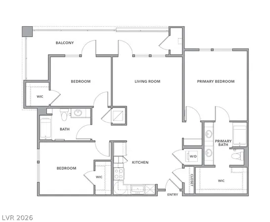 $3,412 | 11055 South Las Vegas Boulevard, Unit 1116, Las Vegas, NV 89183