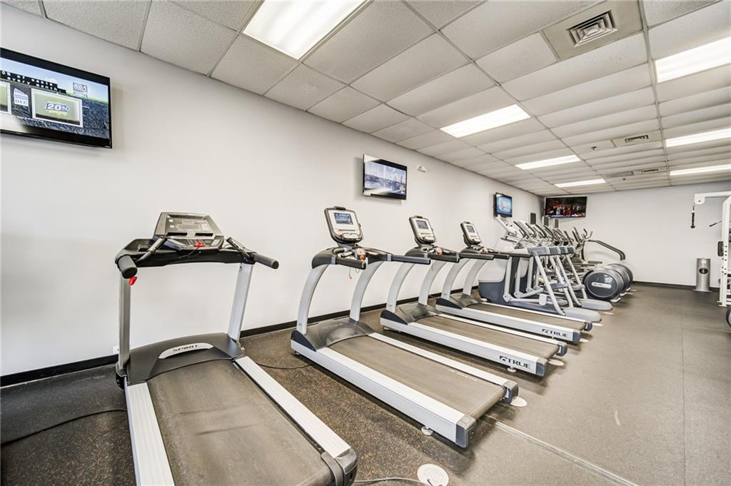 619 Blackwater Ridge Canton, GA 30114 - Photo 33 of 41 a view of a room with gym equipment