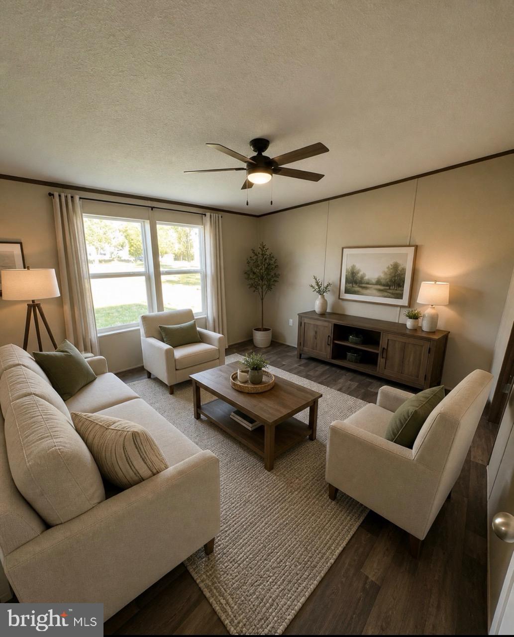 1555 Tavern Run Road Hague, VA 22469 - Photo 2 of 9 a living room with furniture and a large window