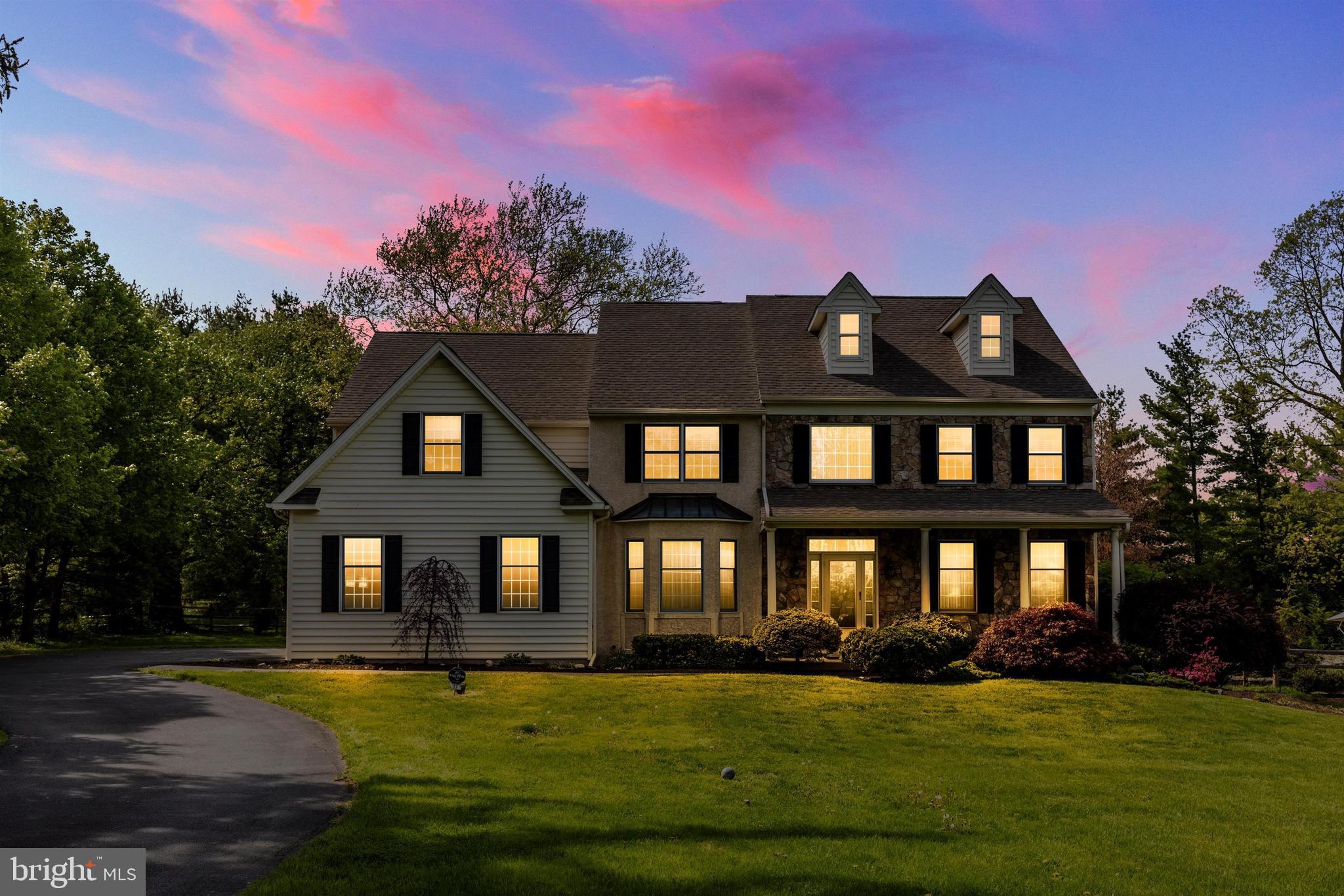 17 Norristown Road Blue Bell, PA 19422 - Photo 2 of 39 Evening view