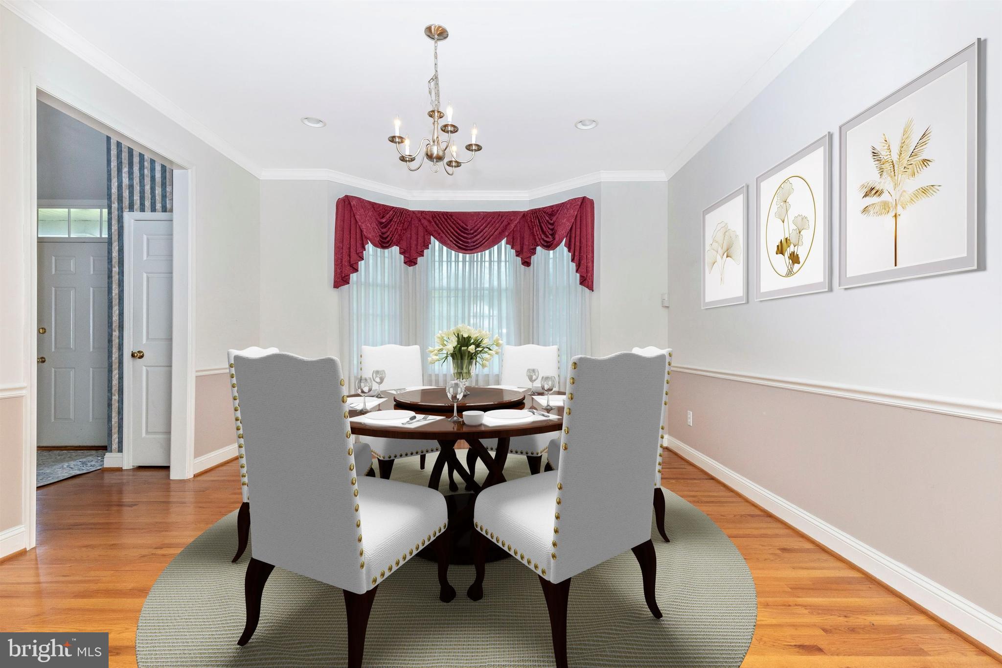 17 Norristown Road Blue Bell, PA 19422 - Photo 9 of 39 VIRTUALLY STAGED dining room
