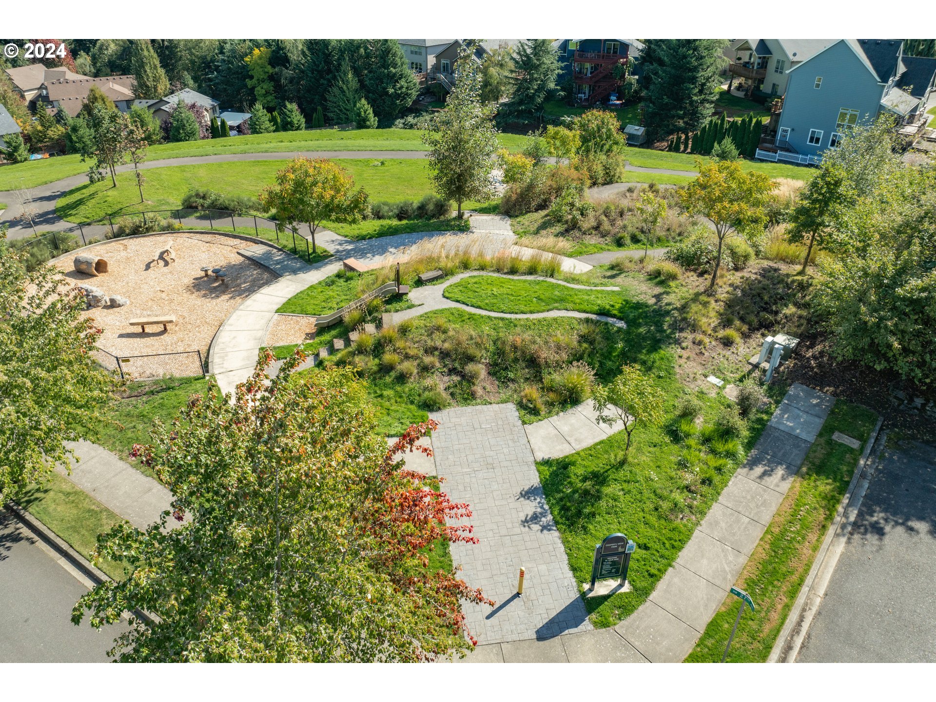 606 Northwest 24th Circle Camas, WA 98607 - Photo 46 of 48 a view of a garden with a lake