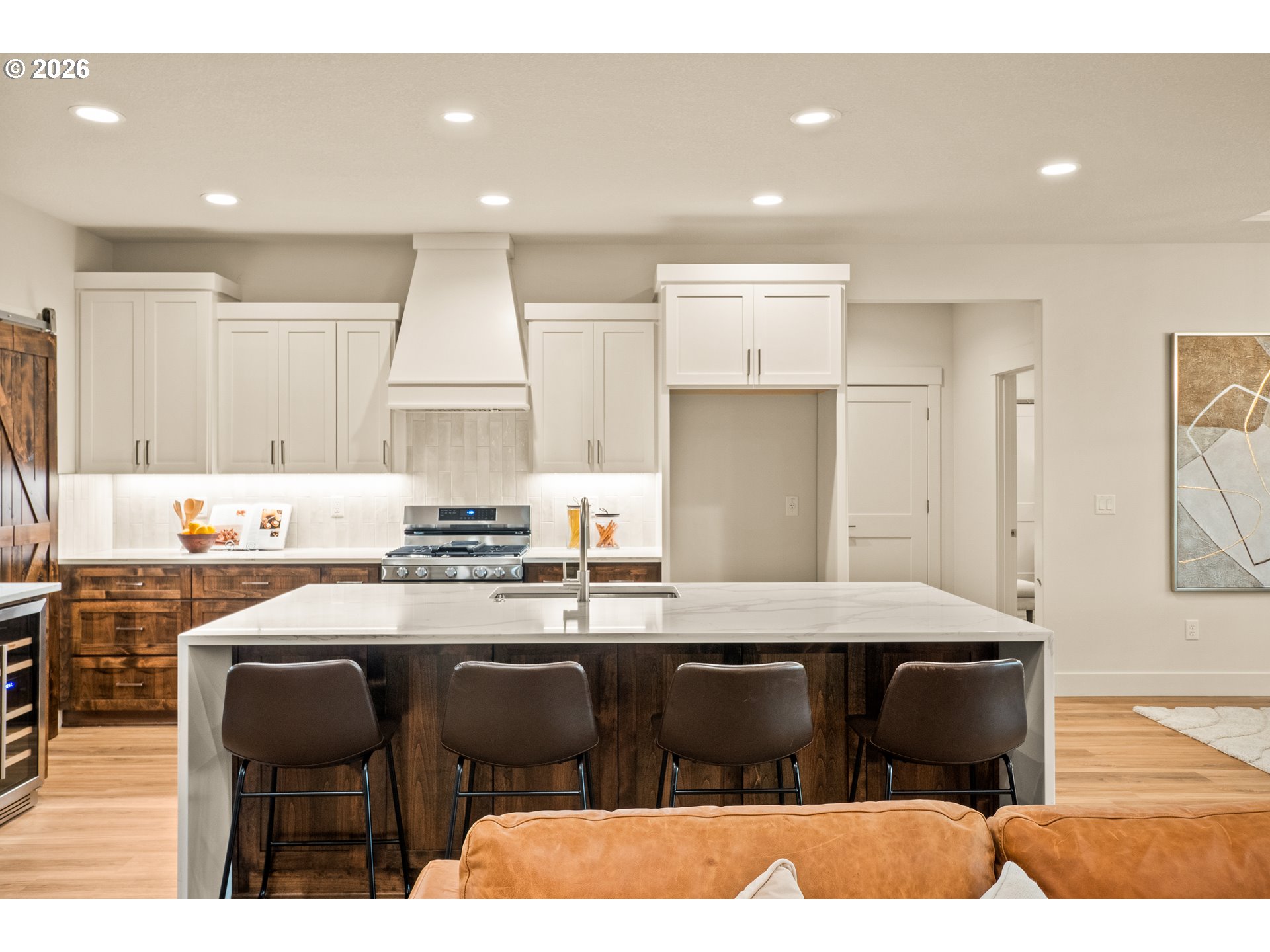 315 Northeast Clay Street Sublimity, OR 97385 - Photo 12 of 42 a kitchen with a sink cabinets and window