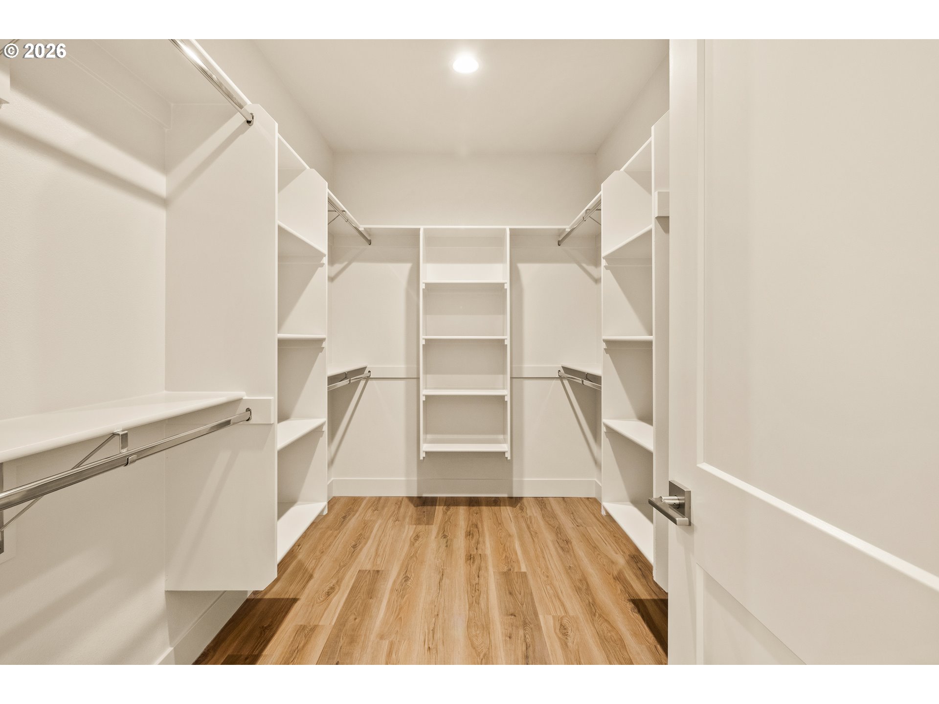 315 Northeast Clay Street Sublimity, OR 97385 - Photo 26 of 42 a view of walk in closet with empty racks