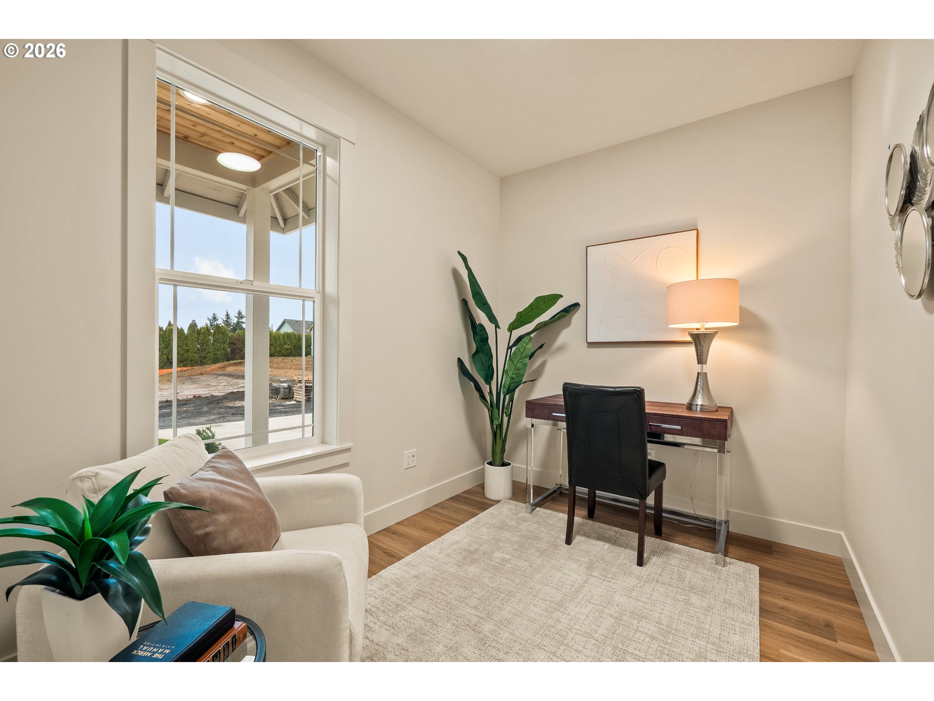 315 Northeast Clay Street Sublimity, OR 97385 - Photo 32 of 42 a living room with furniture and a potted plant