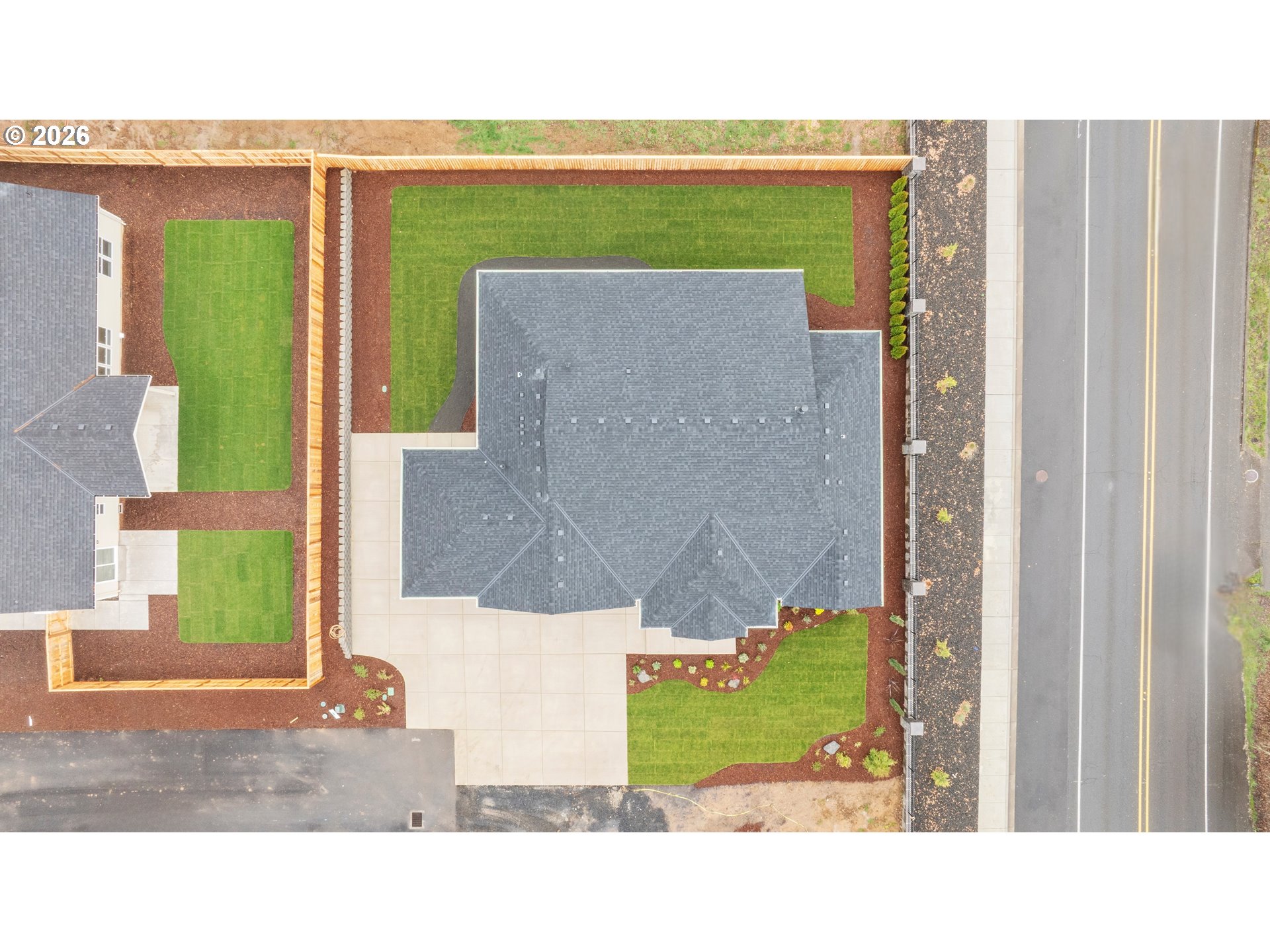 315 Northeast Clay Street Sublimity, OR 97385 - Photo 42 of 42 a black and white photo of a house