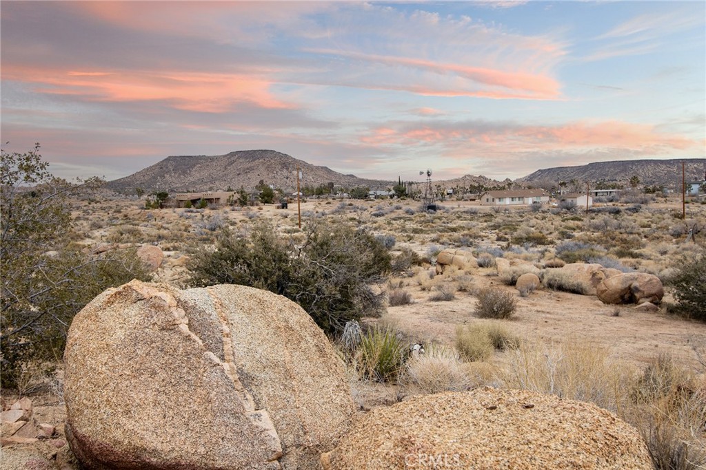 52500 Riverside Drive Pioneertown, CA 92268 - Photo 1 of 23 a view of a sky from a yard