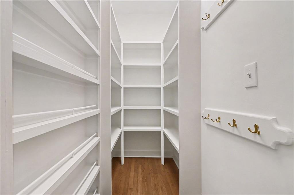 1746 Johnson Road Northeast Atlanta, GA 30306 - Photo 19 of 45 a view of walk in closet with empty racks