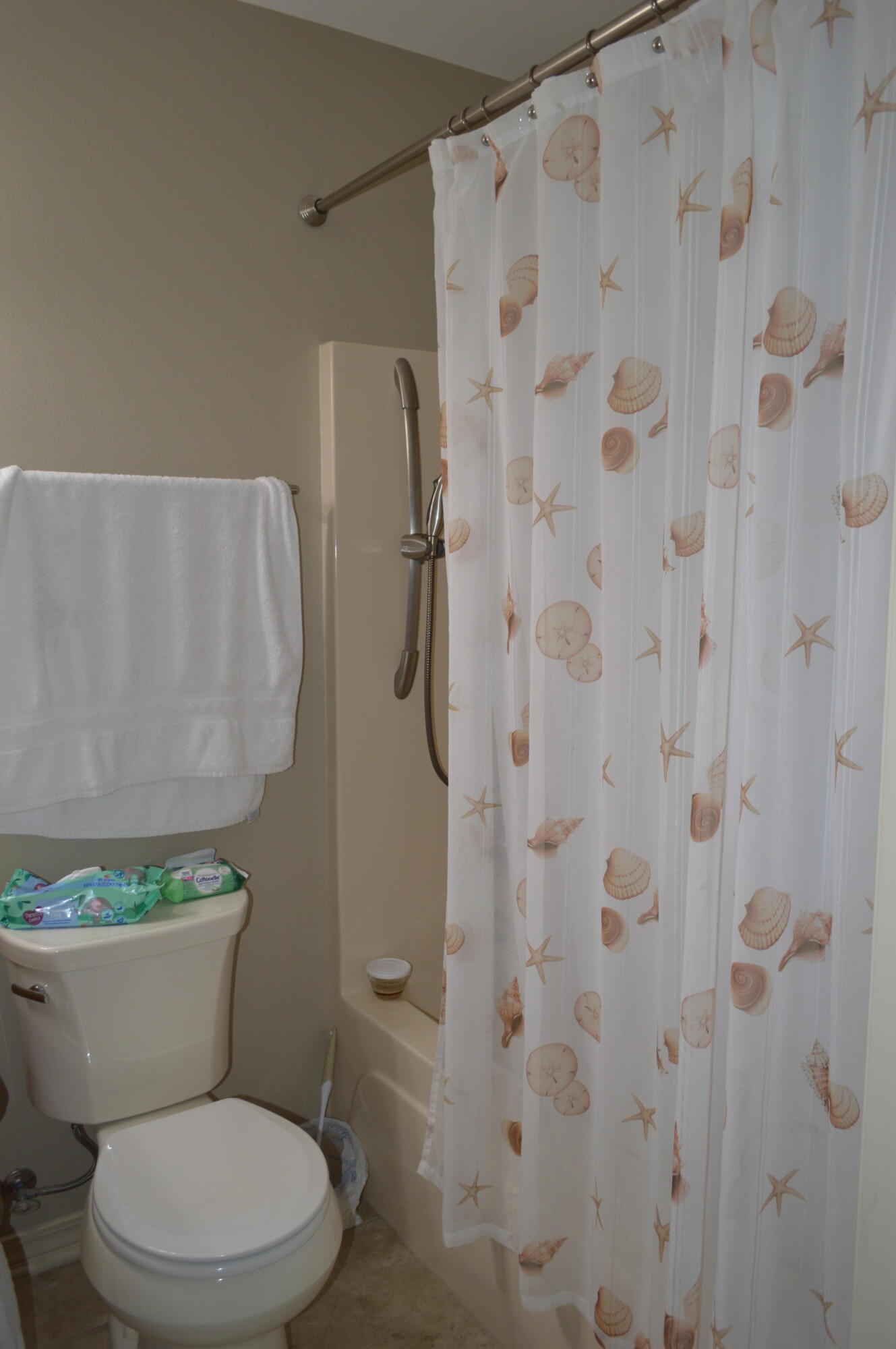 3939 Painter Branch Road Crestview, FL 32539 - Photo 21 of 35 a white toilet sitting next to a shower curtain