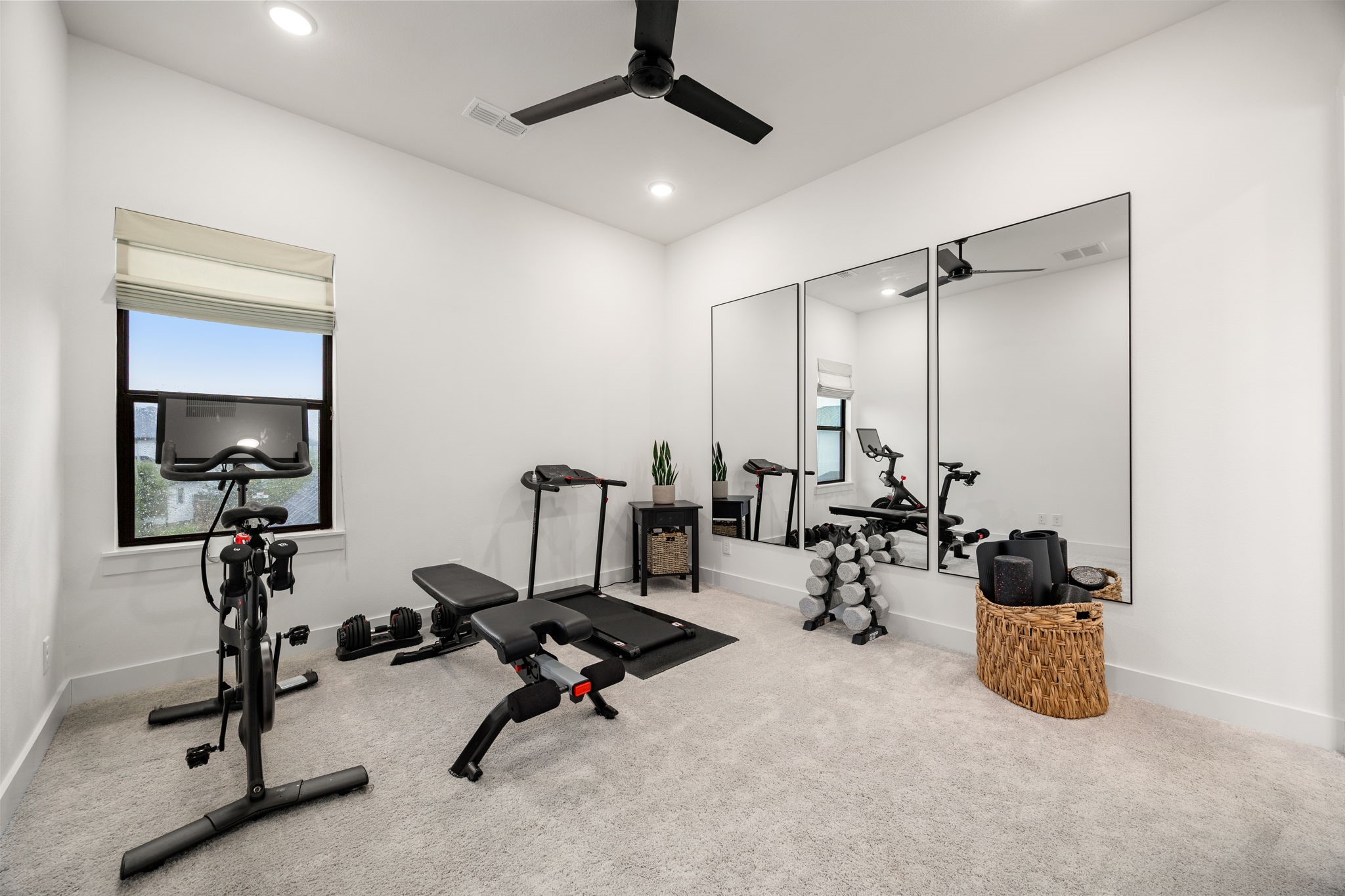 27903 Indigo Ridge Drive Fulshear, TX 77441 - Photo 33 of 50 Versatile bonus room ideal for a home gym, hobby space, playroom, or additional office.