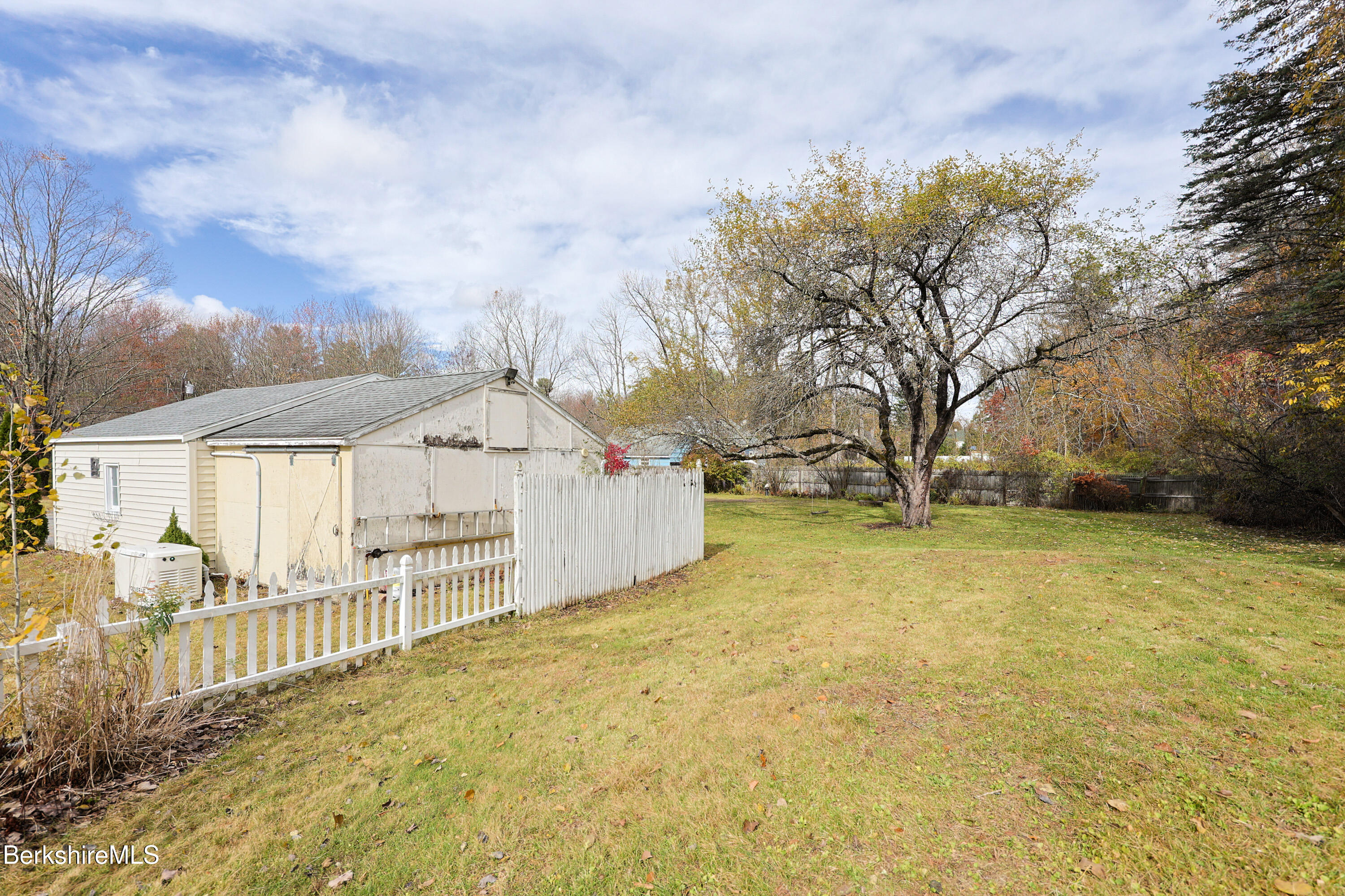 16 East New Lenox Road Lenox, MA 01240 - Photo 31 of 31 a view of a backyard of the house
