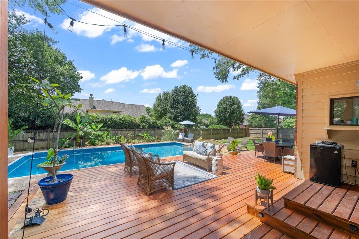 8417 Bazemore Road Memphis, TN 38018 - Photo 28 of 39 a view of deck with patio
