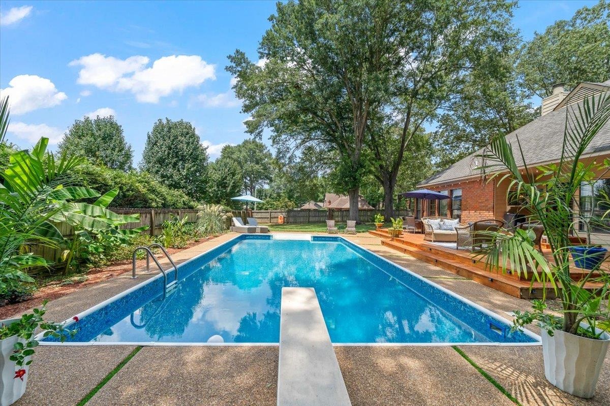 8417 Bazemore Road Memphis, TN 38018 - Photo 35 of 39 a view of swimming pool with lounge chair