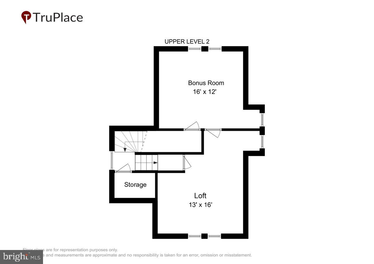 5005 Roland Avenue Baltimore, MD 21210 - Photo 63 of 63 Upper level 2 floor plan