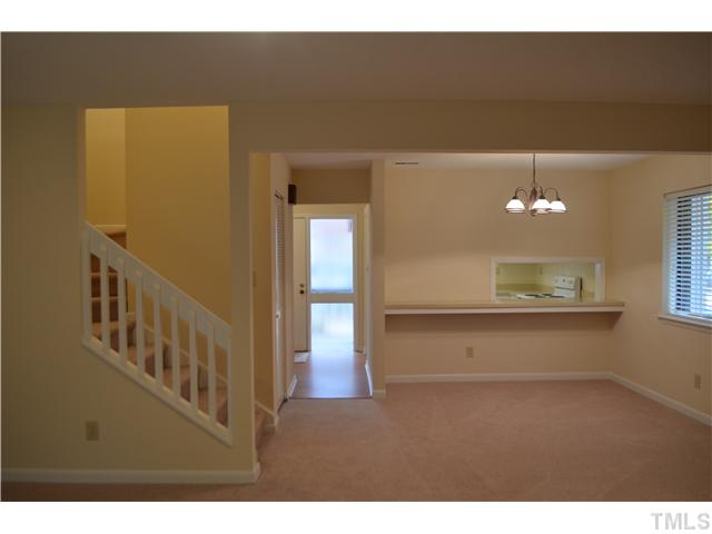 3775 Guess Road, Unit 21 Durham, NC 27705 - Photo 2 of 13 View from family room to foyer