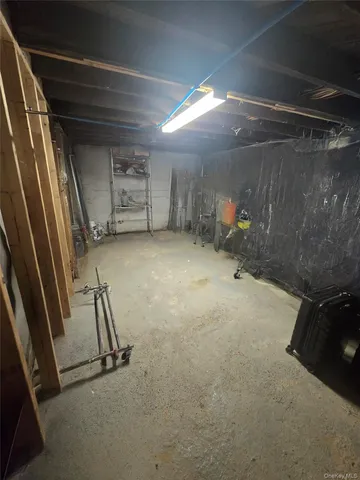 a view of storage and utility room