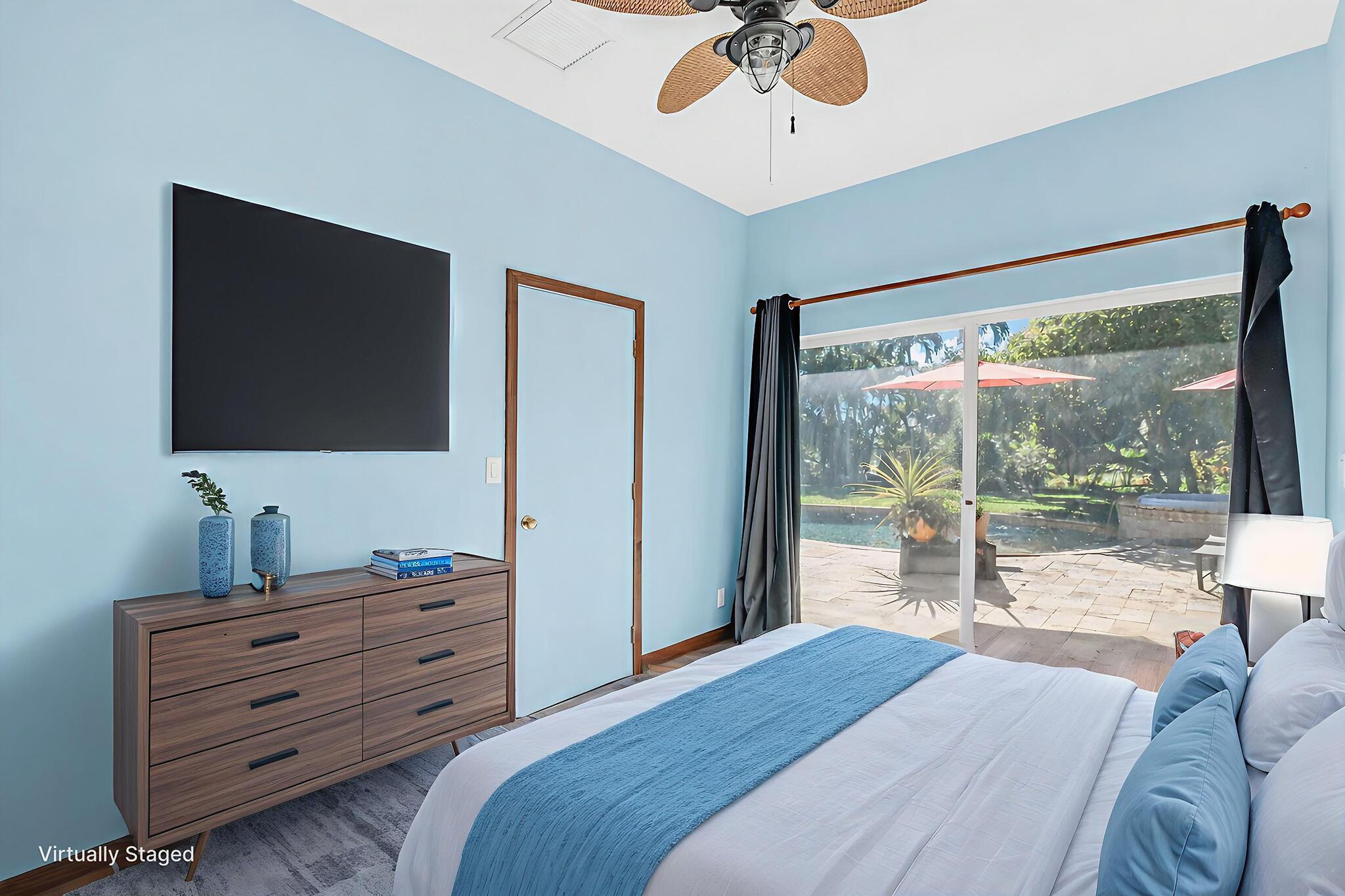 916 Roberts Road Delray Beach, FL 33483 - Photo 16 of 26 Bedroom 3 - Virtually Staged