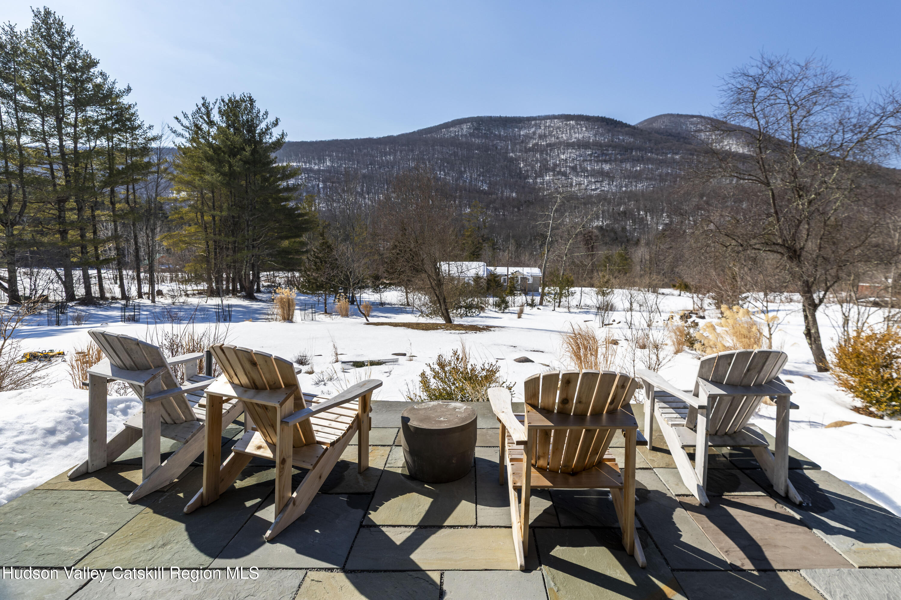 23 Traver Hollow Road Boiceville, NY 12412 - Photo 36 of 48 a view of a terrace with seating area and furniture