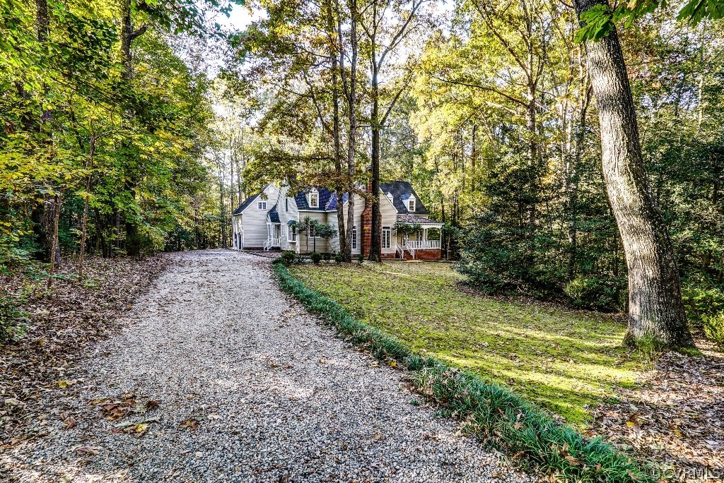 5801 Deep Forest Road Chester, VA 23831 - Photo 50 of 50 a view of a house with backyard and tree