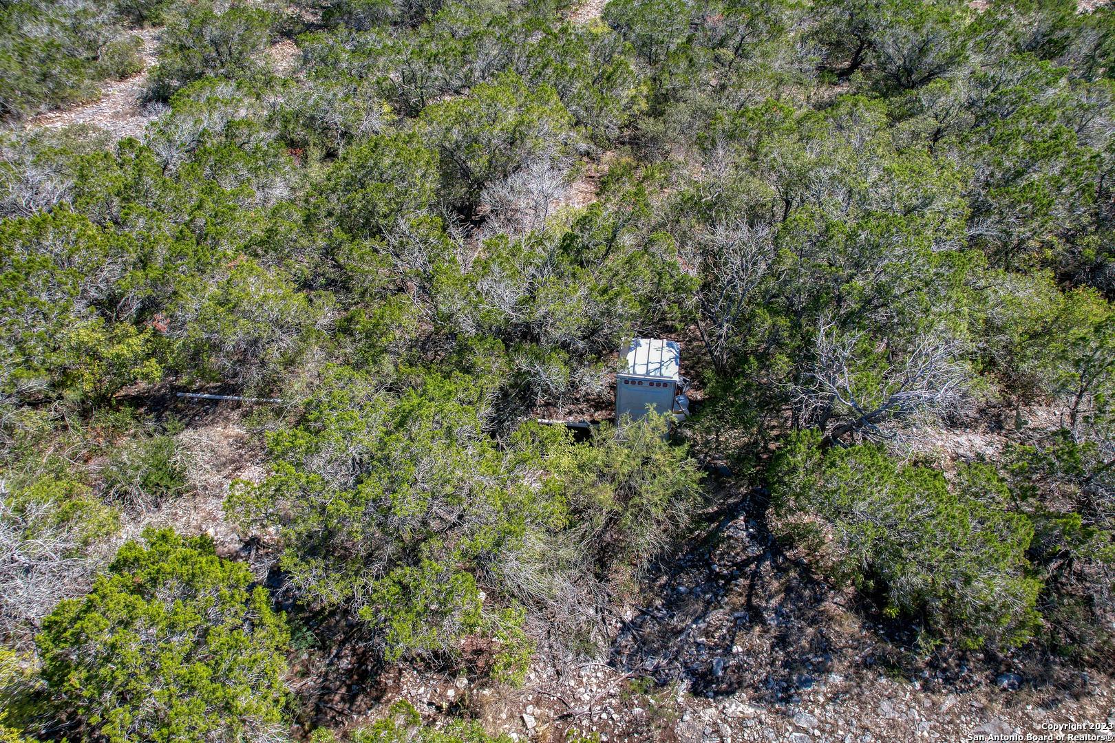 1917 Ranch Road 3348 Brackettville, TX 78832 - Photo 7 of 25 a view of a house with a lush green forest