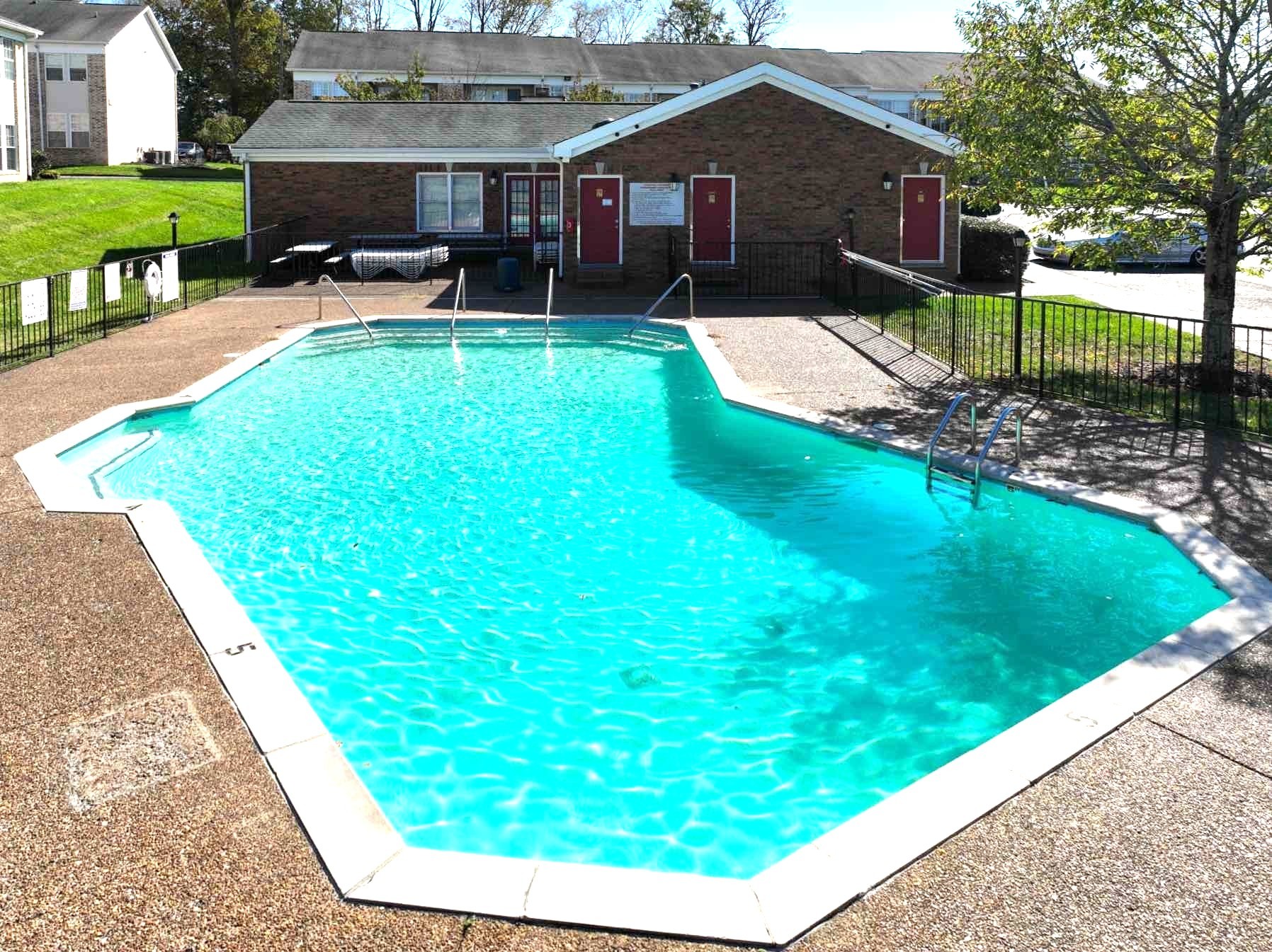910 Churchill Crossing Madison, TN 37115 - Photo 37 of 38 a view of a house with backyard sitting area and garden