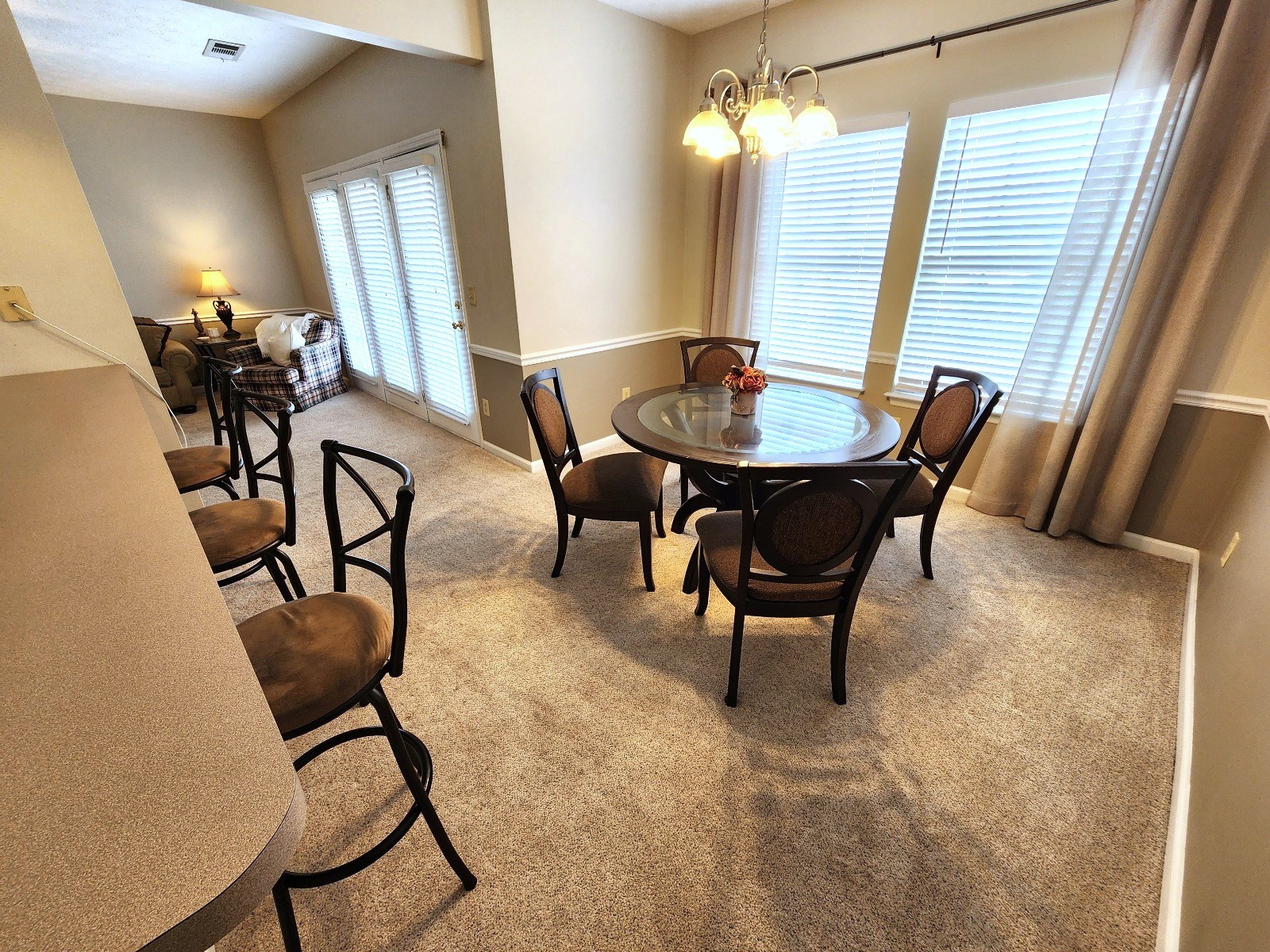 910 Churchill Crossing Madison, TN 37115 - Photo 9 of 38 a view of a dining room with furniture and chandelier