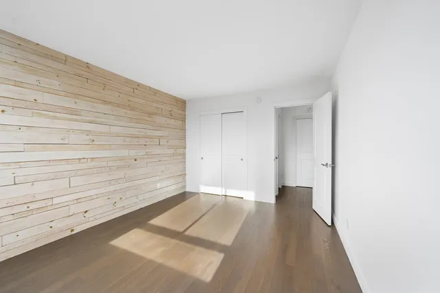 a view of a balcony with city view